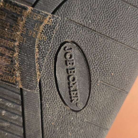 Black shimmer flip flops - Picture 4 of 4